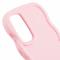 Samsung Galaxy S25 Mobilskal Wavy Ljus Rosa