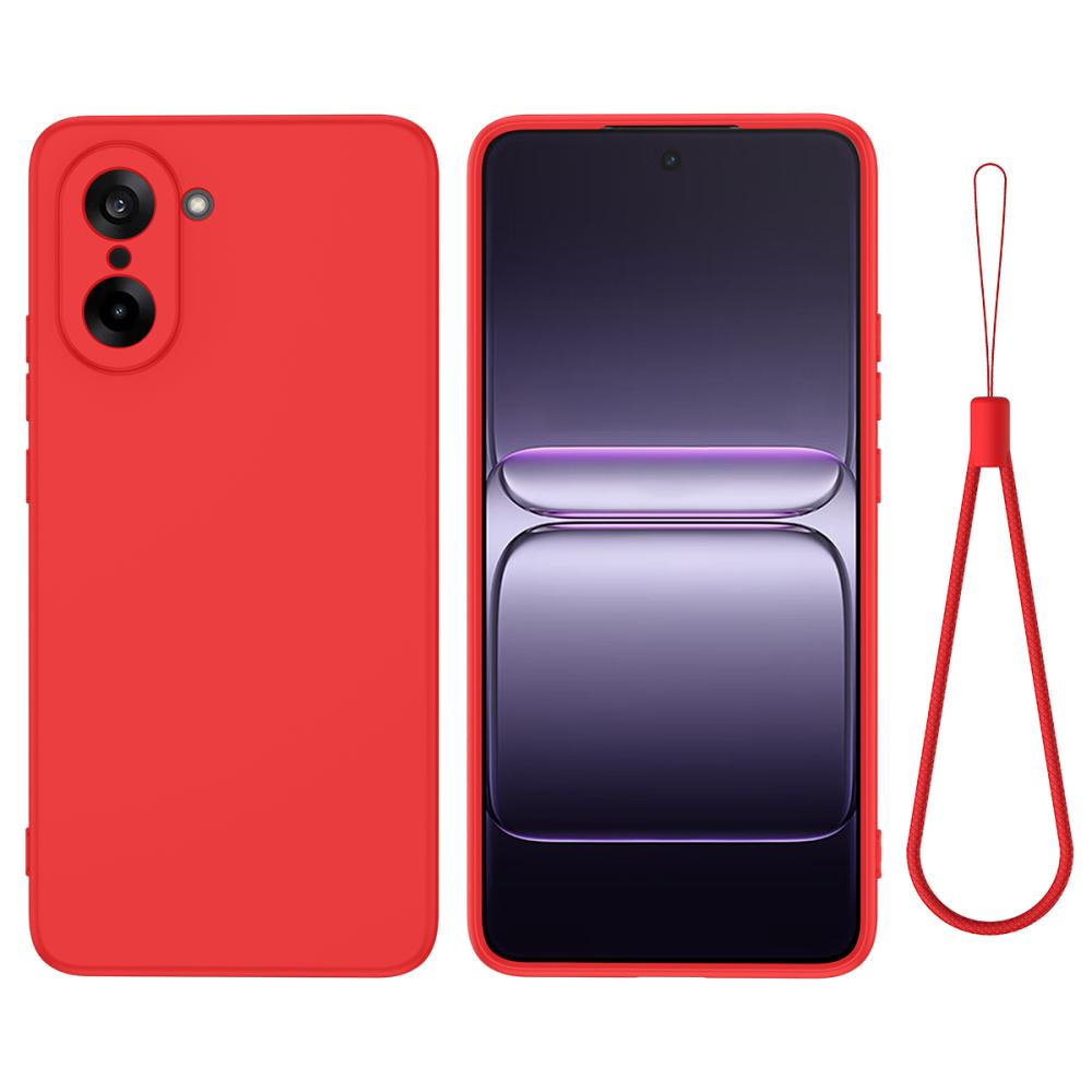  OnePlus Nord CE5 Skal Liquid Silikon Röd