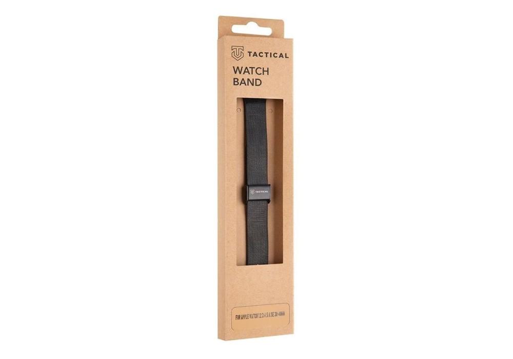 Tactical Tactical Apple Watch 38/40/41/42 mm Milanese Armband - Svart