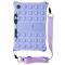 Galaxy Tab A8 10.5 Skal Pop It Fidget Kickstand Lila