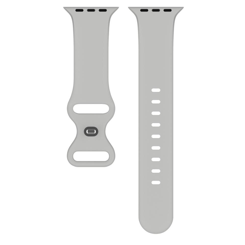 ColorPop Silikon Armband Butterfly Apple Watch 42/41/40/38 mm (S/M) Grå