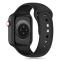 Tech-Protect Tech-Protect Apple Watch 42/44/45/46/49 mm Armband Silikon Black