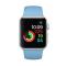  Silikon Armband Apple Watch 42/44/45/46/49 mm Blå