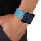  Silikon Armband Apple Watch 42/44/45/46/49 mm Blå