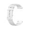 Silikon Armband För Smartwatch - Vit (20 mm)
