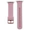  Apple Watch 42/44/45/46/49 mm Armband Silikon Rosa