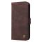  iPhone 15 Pro Fodral Skin Feel Läder Brun