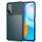  Huawei P Smart (2021) - Twill Textur Skal - Grön