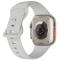 ColorPop Silikon Armband Butterfly Apple Watch 42/44/45/46/49 mm (S/M) Grå