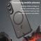  Samsung Galaxy S25 Edge Skal MagSafe Hybrid Svart