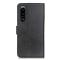  Sony Xperia 5 III Fodral Solid Läder Svart