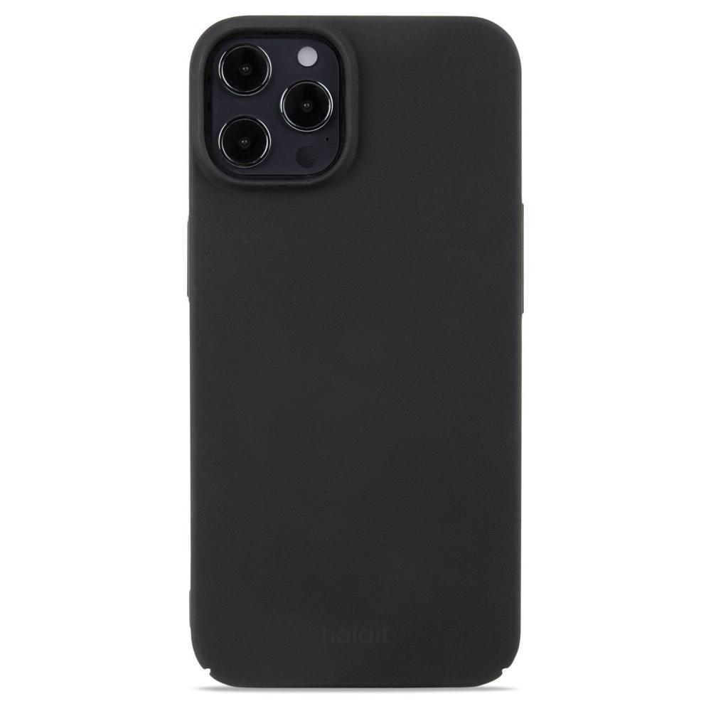 holdit holdit iPhone 12 / 12 Pro Mobilskal Slim Svart