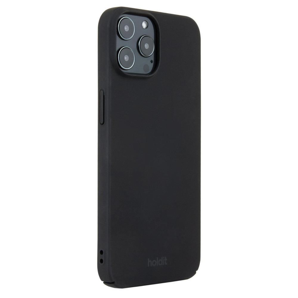 holdit holdit iPhone 12 / 12 Pro Mobilskal Slim Svart