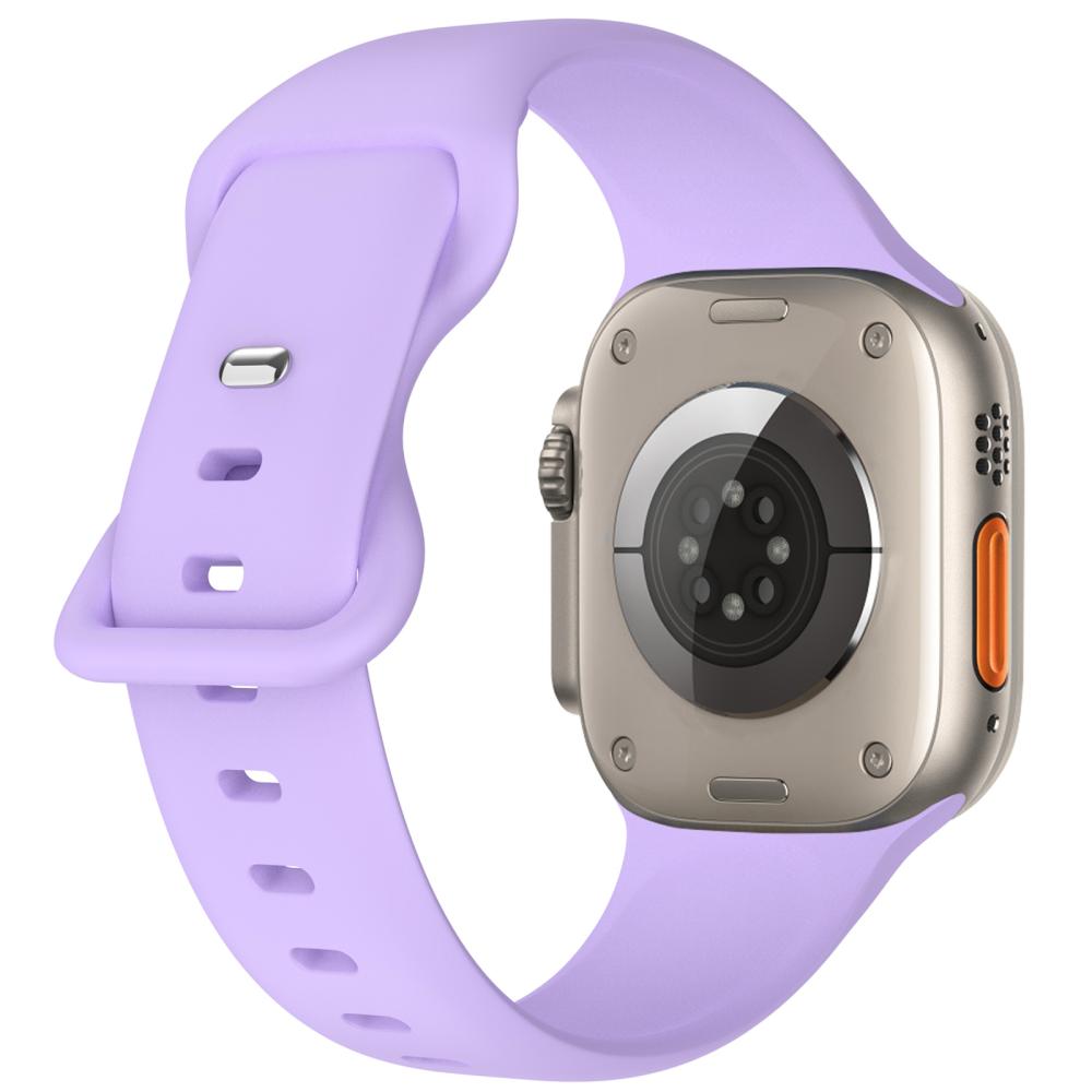 ColorPop Silikon Armband Butterfly Apple Watch 42/41/40/38 mm (M/L) Lila