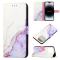  iPhone 14 Pro Fodral Marmor Vit/Lila