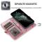  iPhone 14 Pro 2in1 Fodral Magnet Med Frontficka Roséguld