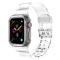  Apple Watch 38/40/41/42 mm Kristall Skal/Armband Transparent
