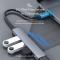 ORICO ORICO USB-C Hub 4x USB-A 3.0 Silvergrå