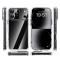 IPAKY IPAKY iPhone 17 Pro Max Skal Shockproof Transparent / Svart