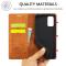 LC.IMEEKE LC.IMEEKE Samsung Galaxy A23 5G Fodral Flip Läder Brun