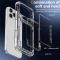  iPhone 17 Pro Skal Kickstand Med Korthållare Transparent