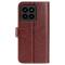  Xiaomi 14 Fodral Crazy Horse Läder Brun