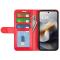  Motorola Moto G56 5G Fodral Crazy Horse Läder Röd