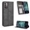  Nokia G11 / G21 Fodral Flip Retro Svart