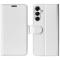  Samsung Galaxy A17 Fodral Crazy Horse Läder Vit