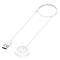  1m USB Laddningskabel Xiaomi Color 2 / S1 Active / Color Sport Vit