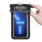 Spigen Spigen 2-PACK Universal Vattentät Påse / Mobilväska Svart