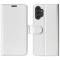  Samsung Galaxy A13 4G Fodral Klassisk Struktur Vit