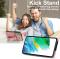  Samsung Galaxy S21 FE Skal Med Kortfack Och Strap Roséguld
