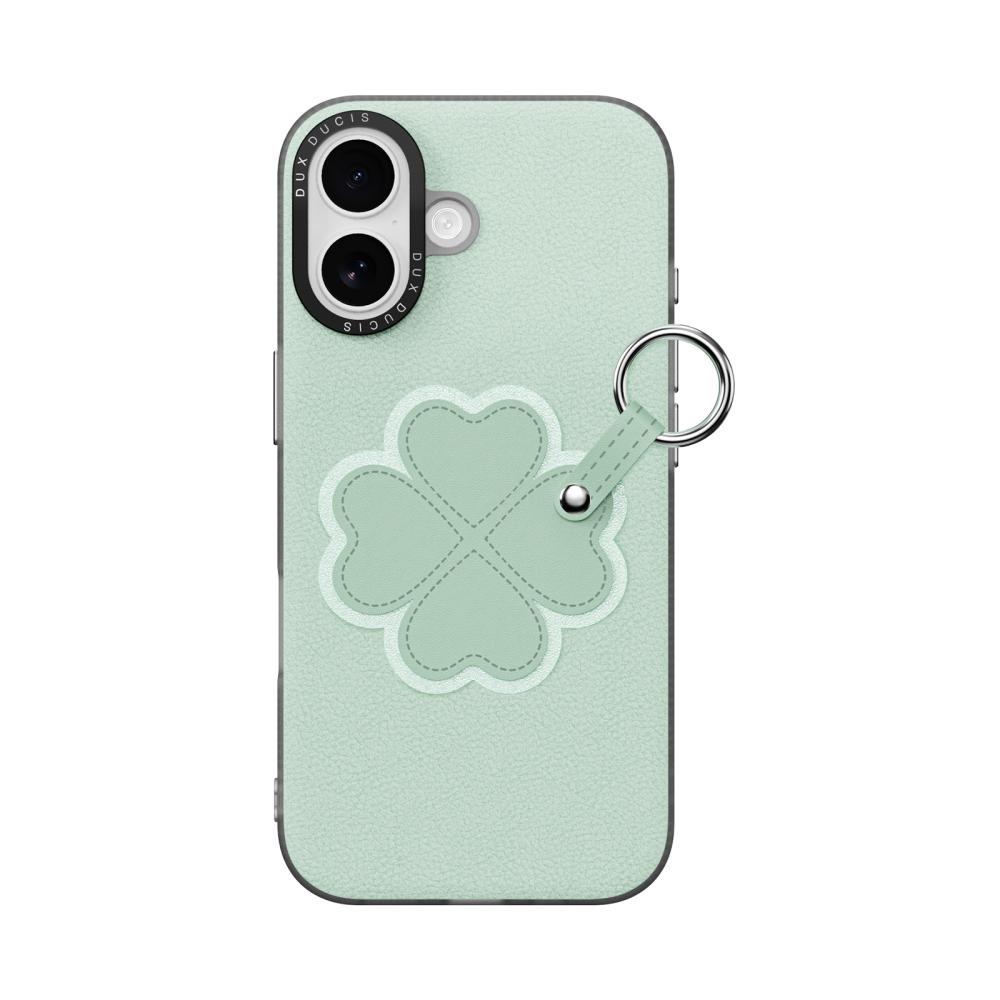 DUX DUCIS DUX DUCIS iPhone 17 Skal PU-Läder Klöver Grön
