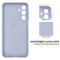  Samsung Galaxy A16 Skal Liquid Silikon Lila
