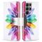  Galaxy S24 Ultra Fodral Med Tryck Solros