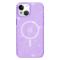  iPhone 15 Plus Skal MagSafe Hybrid Glitter Lila