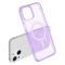  iPhone 15 Plus Skal MagSafe Hybrid Glitter Lila