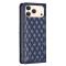 BINFEN BINFEN iPhone 17 Pro Max Fodral Diamond Flip Läder Blå