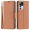  Xiaomi 12T / 12T Pro Fodral Shark Litchi Brun