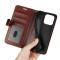  Motorola Moto G56 5G Fodral Crazy Horse Läder Brun