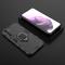  Samsung Galaxy S22 Skal Hybrid Ring Armor Svart