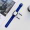  Apple Watch 42/44/45/46/49 mm Armband Silikon Blå