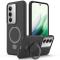  Samsung Galaxy S24 FE Skal MagSafe Kickstand Hybrid Svart