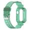  Apple Watch 38/40/41/42 mm Kristall Skal/Armband Grön