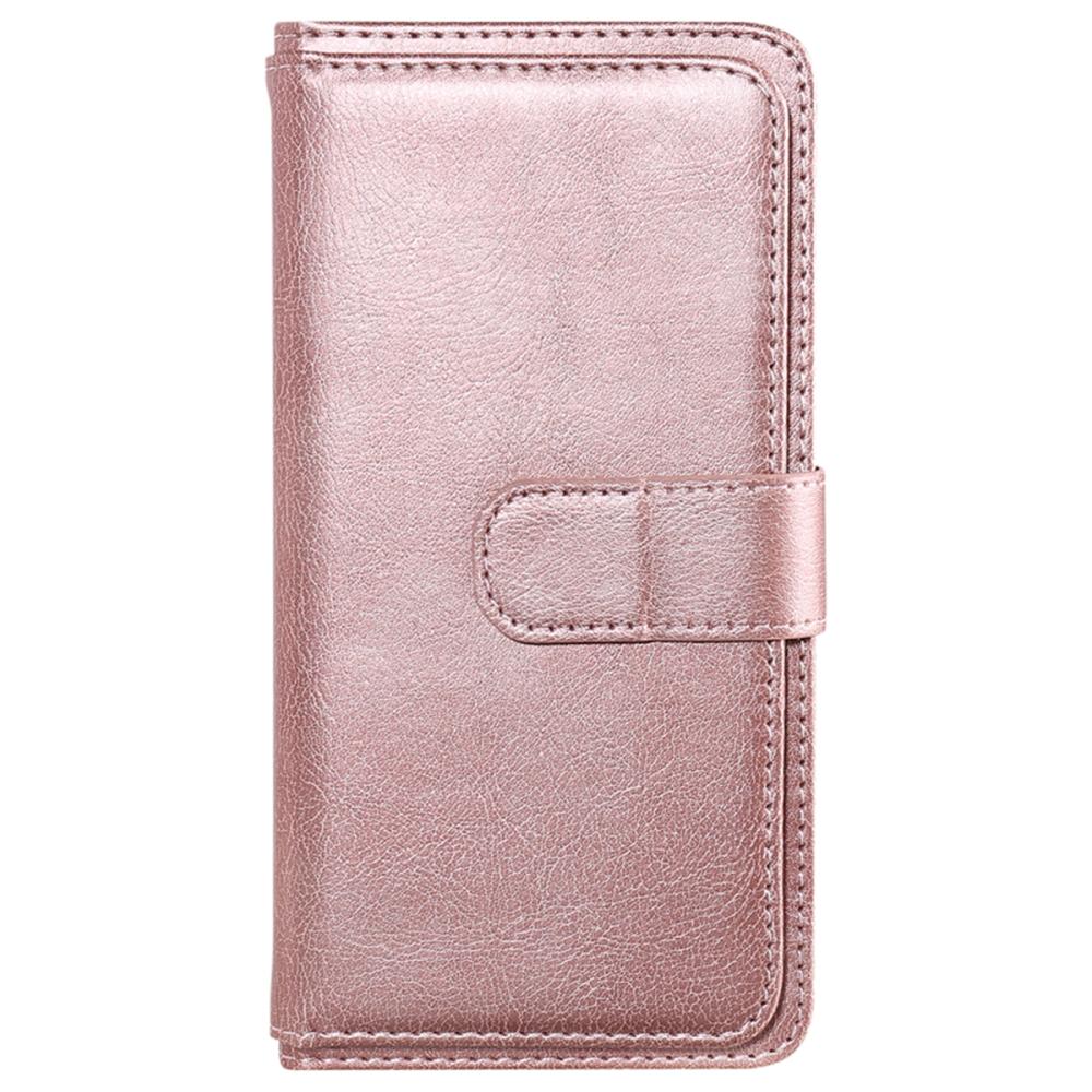  Samsung Galaxy S26 Ultra Fodral Multifunktionellt Läder Roséguld