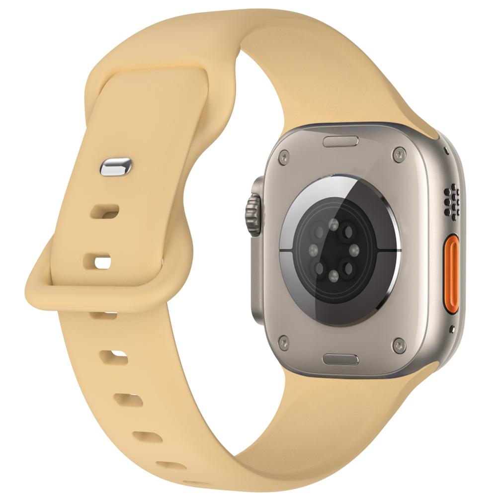 ColorPop Silikon Armband Butterfly Apple Watch 42/41/40/38 mm (S/M) Valnöt