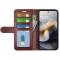  Motorola Moto G56 5G Fodral Crazy Horse Läder Brun