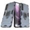  Samsung Galaxy S22 Skal Hybrid Ring Armor Navy Blue