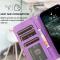  iPhone 14 Pro 2in1 Fodral Magnet / Skal Lila